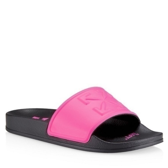 Off-White Arrow pool Slides - 100% AUTHENTIC - Picture 2 of 12